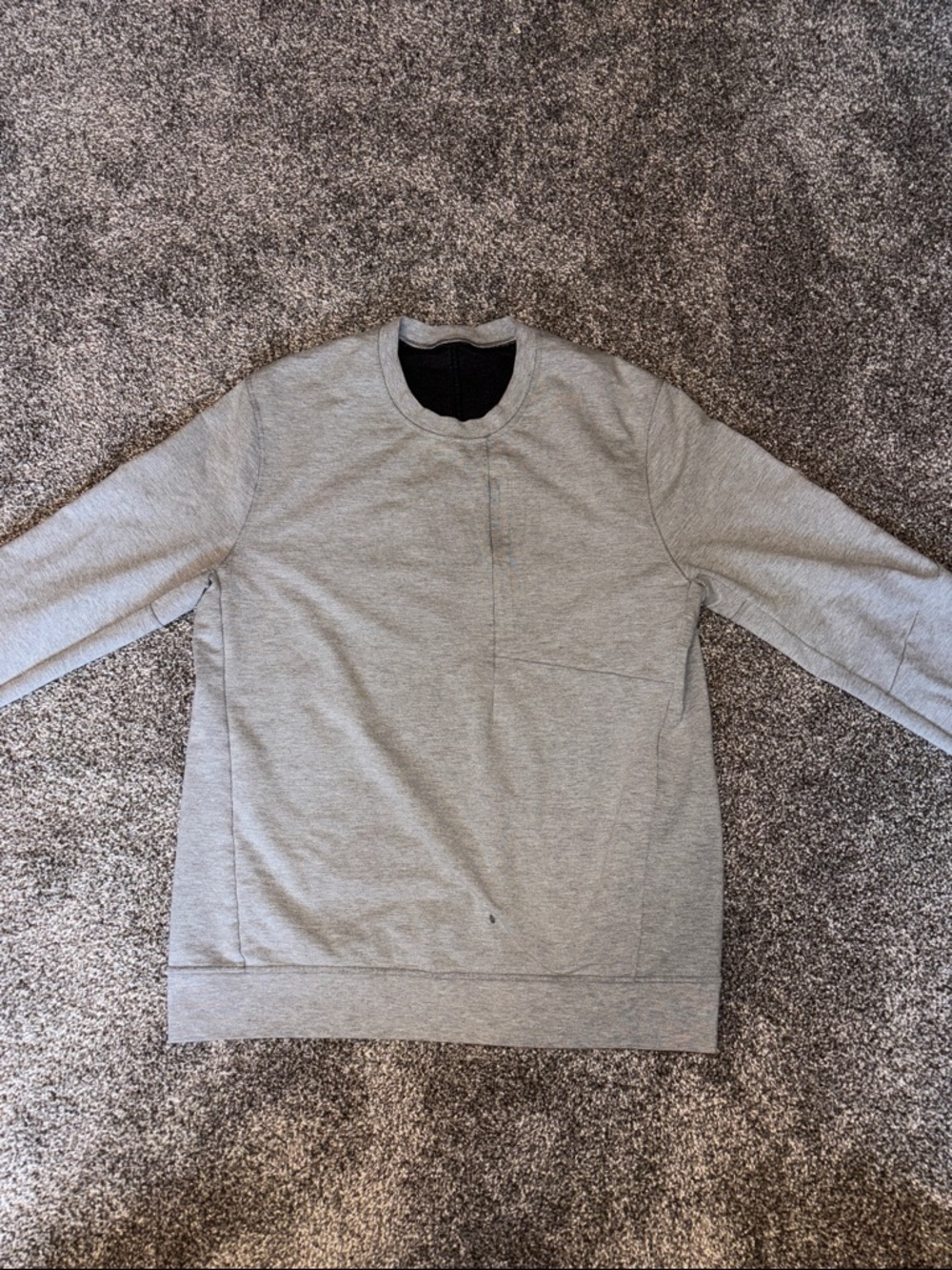 lululemon athletica Gray Crewneck Men’s Sweater